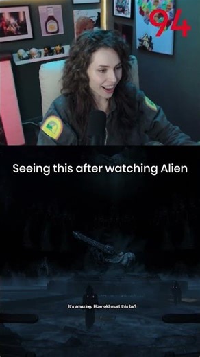 The alien ship in alien isolation is JUST like the one in alien #alienmovie #gaming