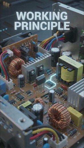 What is SMPS? | SMPS Working Principle Explained | Power Supply Basics #Shorts