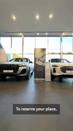 VIP Event Invitation | Audi Edinburgh & Audi Stirling 📅 22–25 January 2026 Join us for our exclusive VIP Event and enjoy exceptional savings on selected new and Audi Approved Used vehicles, with enhanced finance offers and added benefits — available for a limited time only. Spaces are limited. Appointments required. 👉 RSVP here: https://bit.ly/4pPbh58 or contact your local Audi centre. | Eastern Western Audi