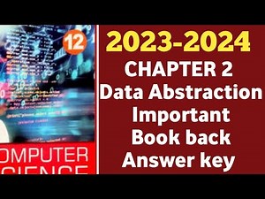 12th computer science chapter 2 book back important Questions and Answers 2023