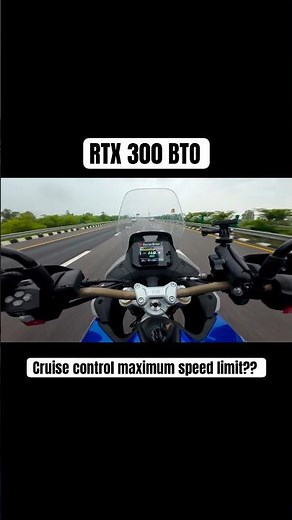 Rtx 300 maximum cruise control speed limit?? #rtx300 #doctorbiker #cruisecontrol