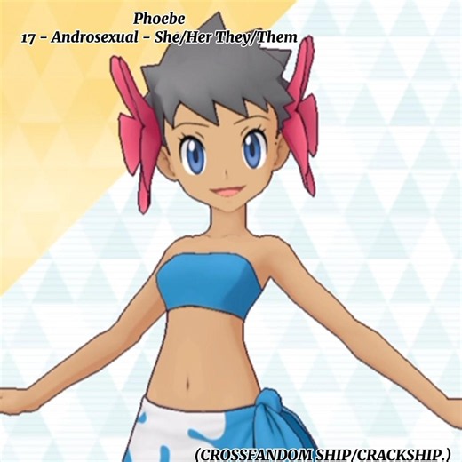awe the skrunkly || Pokemon Tierno and Phoebe || crack ship/ multi fandom ship || #tierno #pokemon