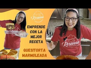 Aprende y Emprende, Paso a paso la mejor receta de Quesitorta Marmoleada.