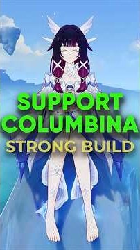 STRONG SUPPORT COLUMBINA Build Hindi Best Weapons, Artifacts & Teams | Genshin Impact