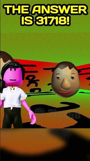 THE IMPOSSIBLE QUESTION BUT ANSWERED! #baldisbasicsplus #horrorgaming #baldisbasics