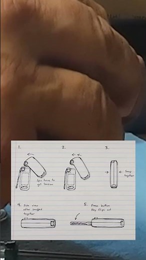 Key Fob Spring Assembly Fail to Win #transformation #repair #shorts