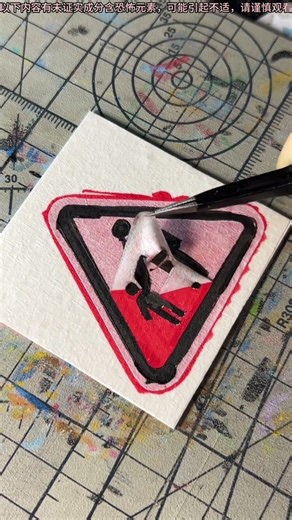 Draw a Monster: DIY Adults' Warning Sign Craft Tutorial