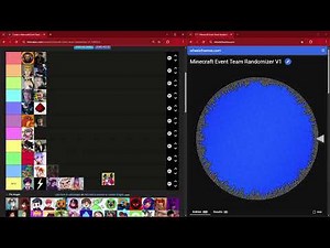 custom minecraft team randomizer wheel - duos edition
