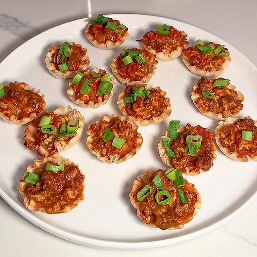 Gabrielle Dillon’s Taco Ranch Phyllo Cups