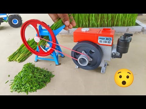 diy tractor chaff cutter machine science project | Part 4