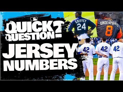 Where do jersey numbers actually come from? | Quick Question (MLB Originals)