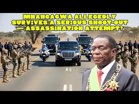Mnangagwa Allegedly Survives A Serious Shoot-out — Assassination Attempt?