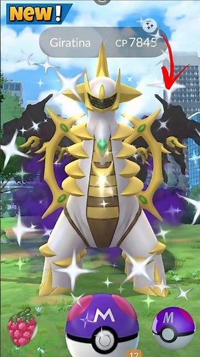 Finally✨️Shiny Shadow Giratina With Go Companion APP in Pokemon Go