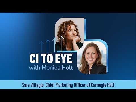 Sara Villagio, Chief Marketing Officer of Carnegie Hall