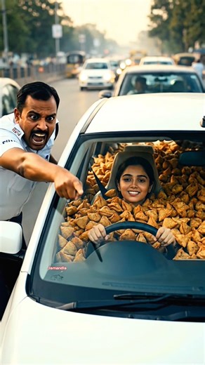 కారునిండా సమోసాలు.🤔🫡🫢🤤🤓