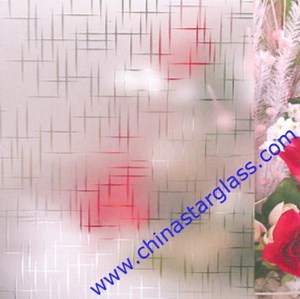 [Hot Item] 3.5mm Acid Etched Patterned Glass for Decorative Glass