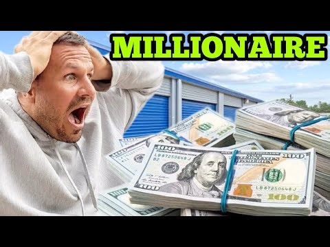 MILLIONAIRE HIDES THEIR WEALTH In A Storage Unit