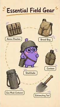 What German Soldiers Carried Into Battle in 1944 )