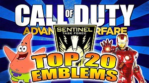 Advanced Warfare - Top 20 "emblems" (top 20 - Top Twenty) Call Of Duty Aw | Chaos