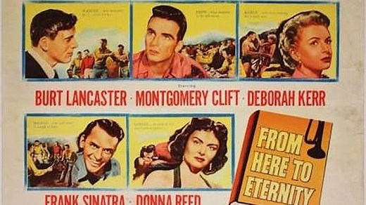 From Here to Eternity 1953 with Deborah Kerr, Frank Sinatra and Burt Lancaster
