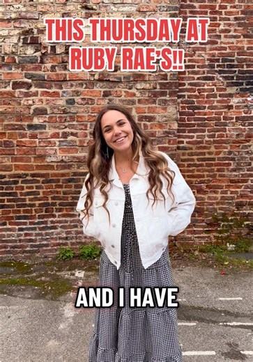 Thursday Night Lineup at Ruby Rae’s featuring Paige King Johnson