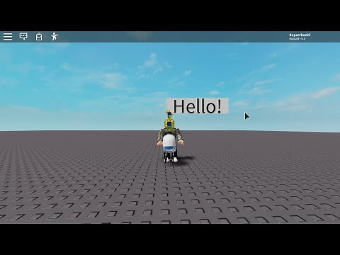 How to make floating text in Roblox Studio!