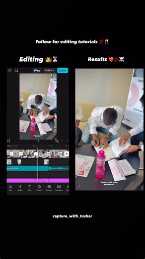TUSHAR BESKE 🎥🧿 on Instagram: "Quality matters ☠️❤️‍🔥♨️ . . . Shoot in iPhone 16 and edit in capcut pro Car . . Car delivery Capcut cut pro Capcut pro tutorial Editing Editor . . . . #editor #editing #capcutpro #capcutedit #tutorial"