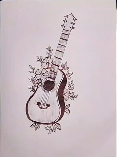 # easy draw guitar