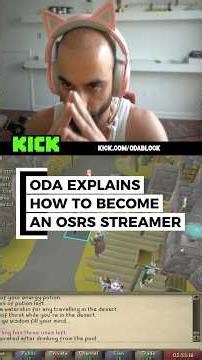 Odablock Explains How to Become a Successful OSRS Streamer #osrs #odablock #runescape