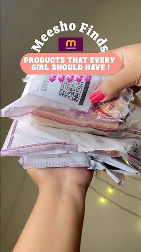 Meesho Products that every girl should have || under Rs:-200 || haul #meeshofinds #unboxing #shorts