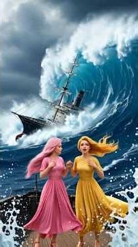 जलपरी ने बचाई चिंकी मिंकी की जान 🌊 | Magical Ocean Story | Chinki Minki Hindi Kahani