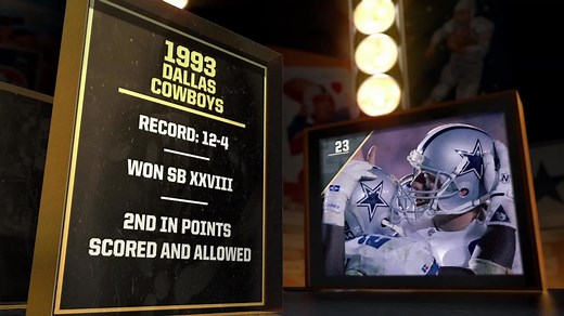 'NFL 100 Greatest' Teams, No. 23: 1993 Dallas Cowboys