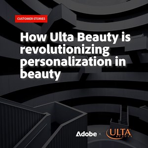 Ulta Beauty teamed up with Adobe to revolutionize beauty shopping 💄 Learn how they are using real-time data and personalized experiences to make every interaction unique to their customers: https://adobe.ly/4fZEfuh | Adobe for Business