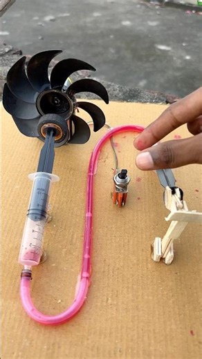 Hand Disc Brake System #schoolproject #diy #brakesystem