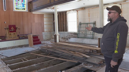 Extensive flood damage leads to dismantling of Sheffield church