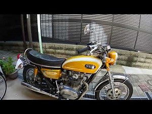 ヤマハ XS650 US仕様 1970年式　エンジン始動