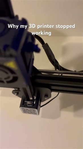 Why my 3D printer stopped working #pc #3dprinting #techtok #tech #cheezytech