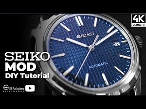 How to assemble your Seiko MOD watch [DIY]