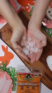 Spring crafting made easy! Make custom Easter décor with Gorilla Hot Glue Dual Temp Gun & Sticks. | The Gorilla Glue Company