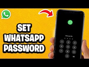How To Set Password On WhatsApp - Fastest Guide