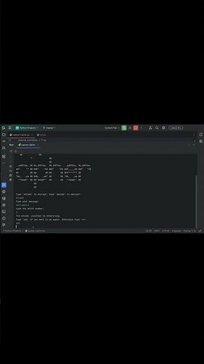 Encrypt Any message Using Python 🔐 🔥 #correctcoding #python #coding #programming #codingshorts
