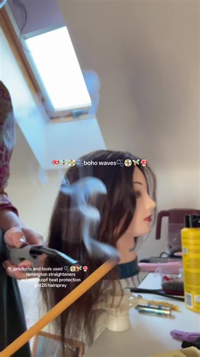 boho waves🫧📀🧚‍♀️🍄 #hairtoksdaily #tutorial #hairtok #hairstylist #bohowaves