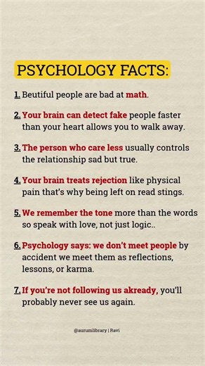 7 psychology facts that will change how you understand people.
