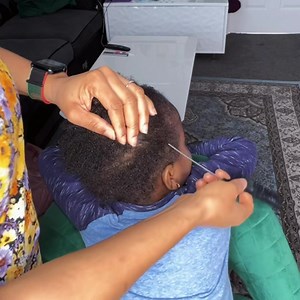 158K views · 3.4K reactions | Kids cornrow hairstyle on short natural hair | Hair Tutorials & Lifestyle | Facebook