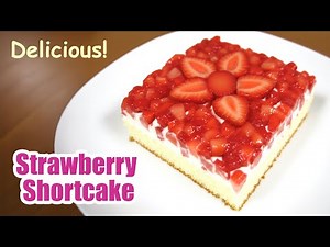 Strawberry Shortcake Recipes w/ Strawberries -Angel Cake -Cool Whip -Fruit Cake Dessert -HomeyCircle