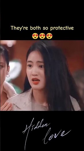 Protect each other💕#hiddenlove #zhaolusi #chenzheyuan #chinesedrama