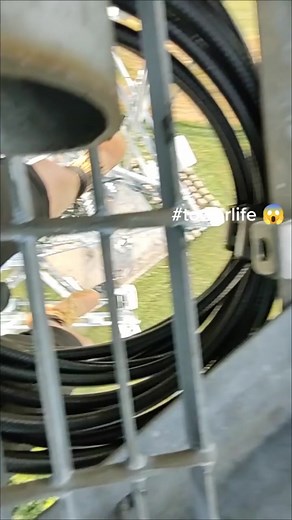 Terrifying Near-Death Experience on Cell Tower: Almost Fell into River in Tower Climbing Fail