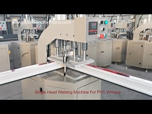 Single Head Welding Machine for PVC Window PVC welding machine