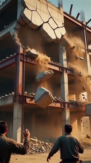 Building Collapse During Construction Work pt2 #construction