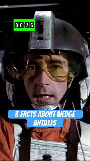 3 facts about Wedge Antilles! #starwars #anewhope #wedgeantilles #starwarscanon #starwarsrebels